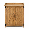 Armoire en bois à deux portes